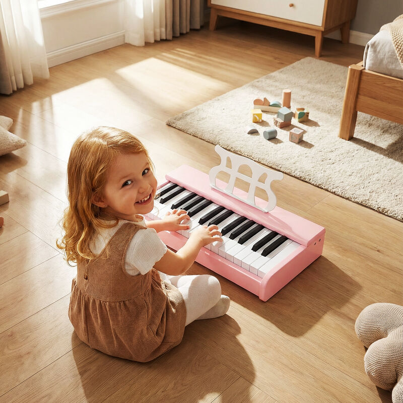 30 Keys Kids Digital Piano Keyboard with Music Stand for Beginner Children Age 3 Plus image number 1