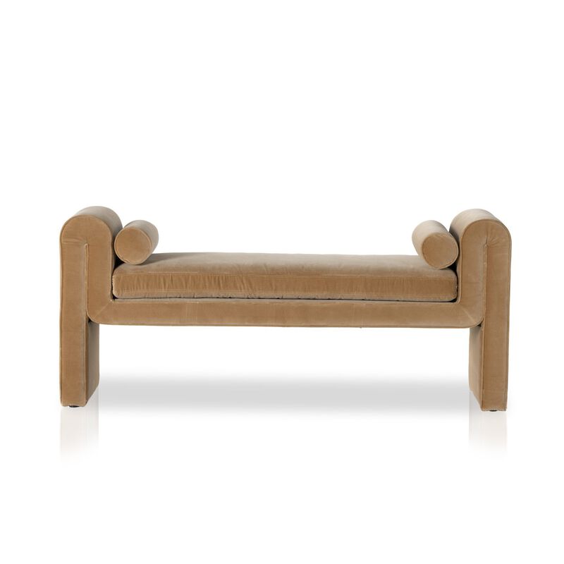 Mitchell Accent Bench, Camel