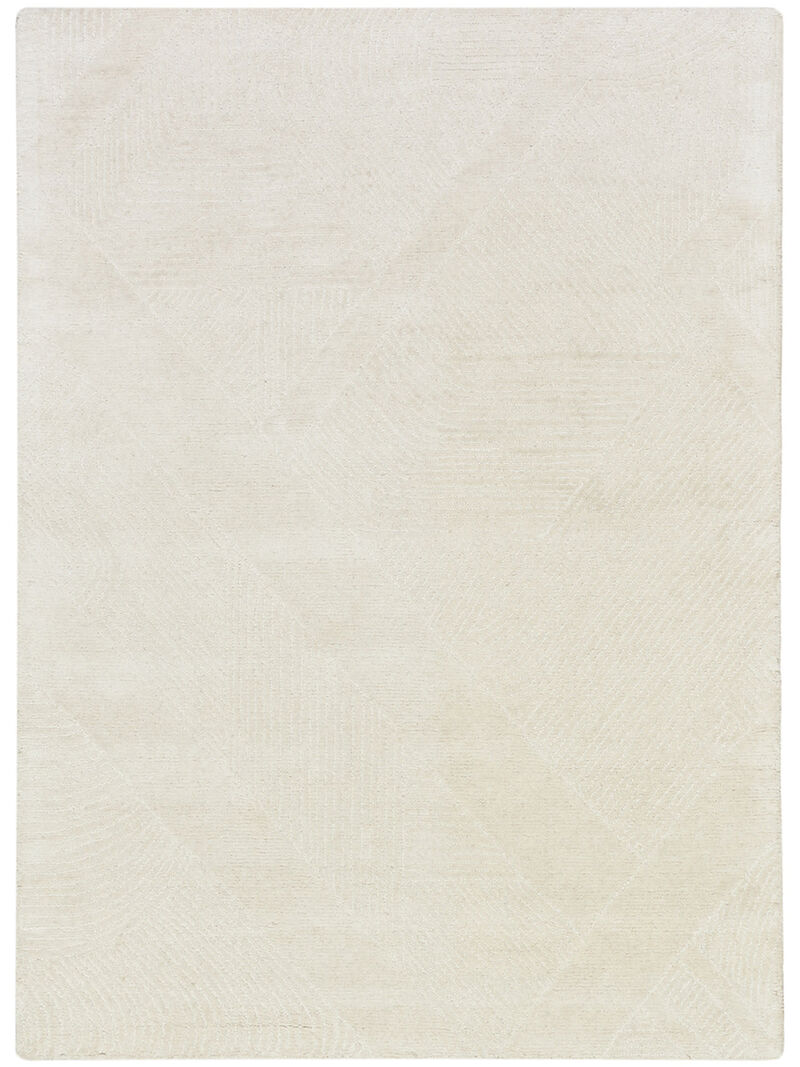 Pure Patterns PRN01 Ivory 3'9" x 5'9" Rug