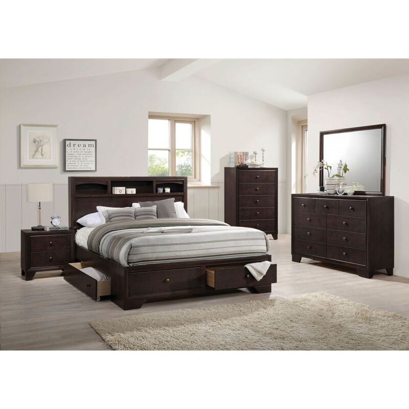 Streamdale Full-Over-Full Bunk Bed with Storage image number 2