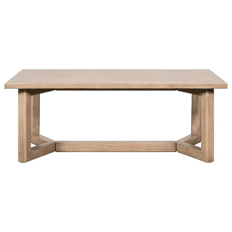 Liberty Furniture 3 Pc Living Room Set - Cocktail Table, End Table Center Trestle - Birch Wood image number 3