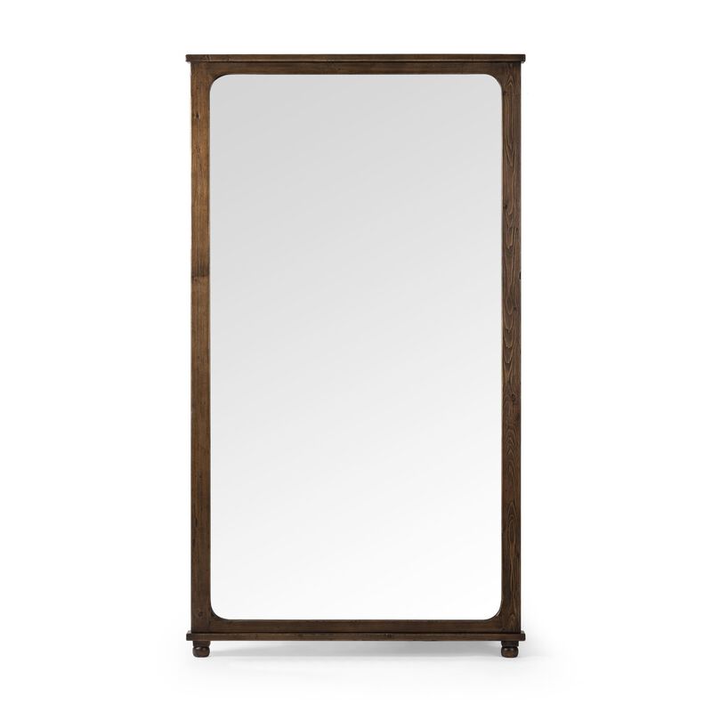 Orleans Aged Pine Floor Mirror