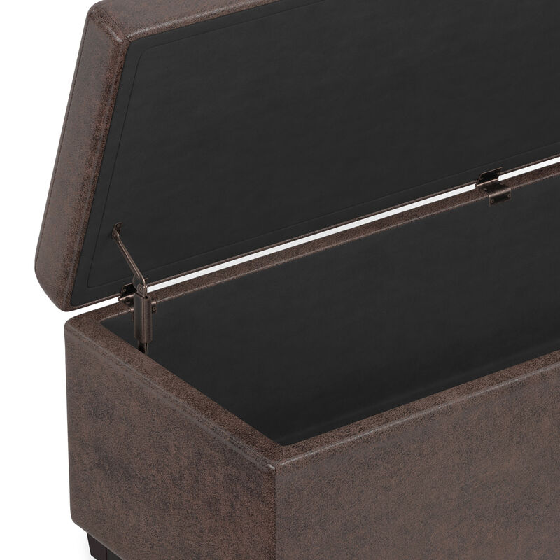 Avalon Extra Large Storage Ottoman Bench image number 9