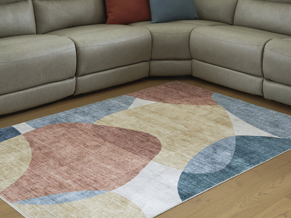 Chanleigh Washable 5' x 7' Area Rug