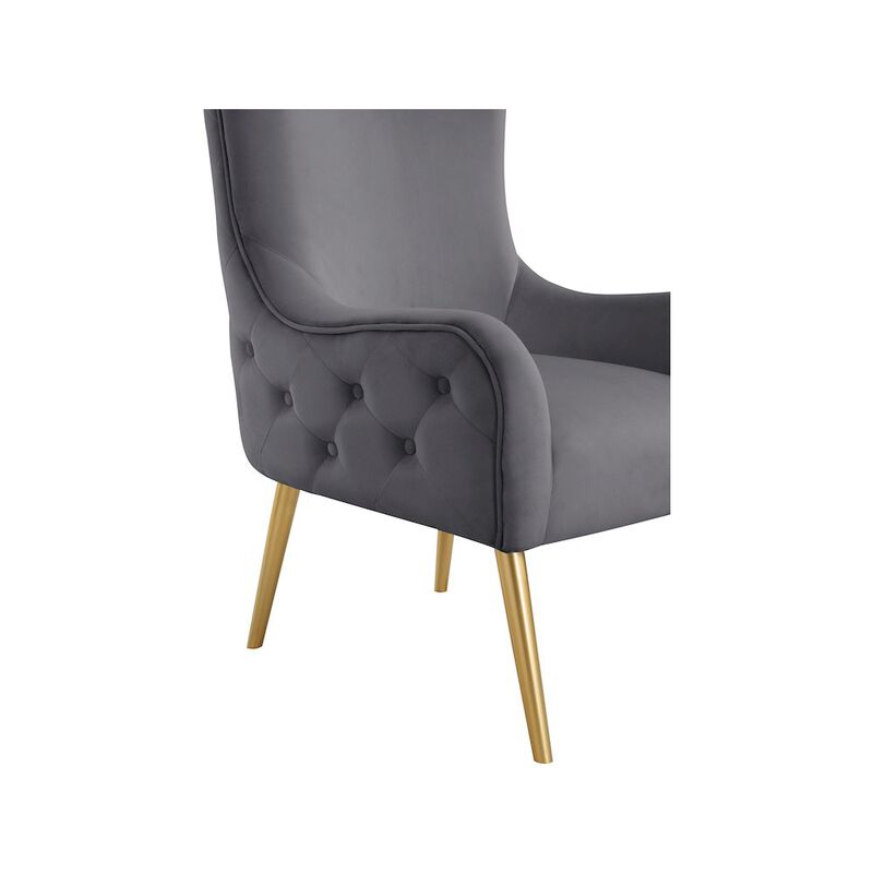 Meridian Furniture Alexander Velvet Accent Chair