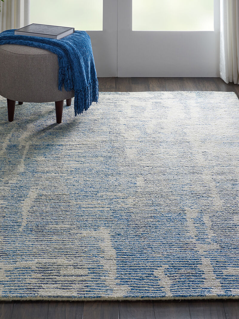 Ellora ELL01 Blue 5'6" x 7'5" Rug image number 5