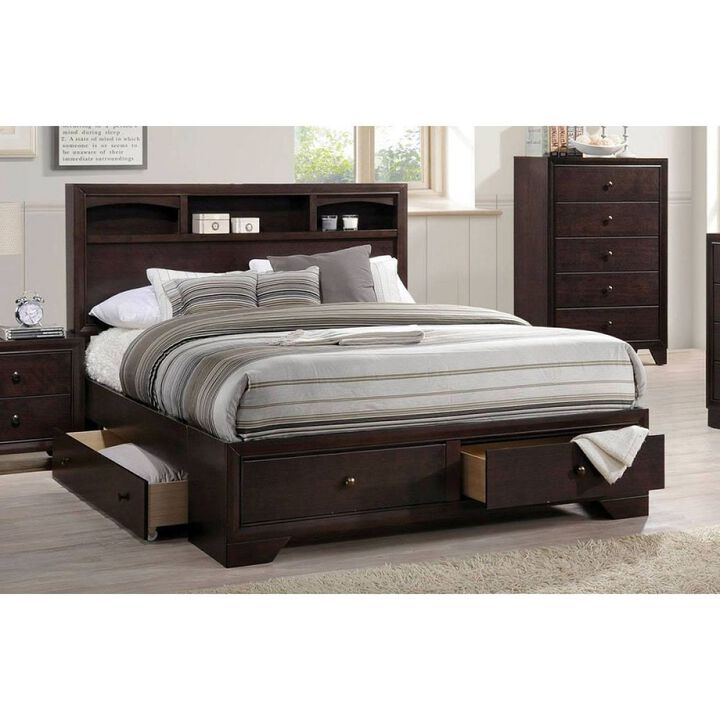 Streamdale Full-Over-Full Bunk Bed with Storage