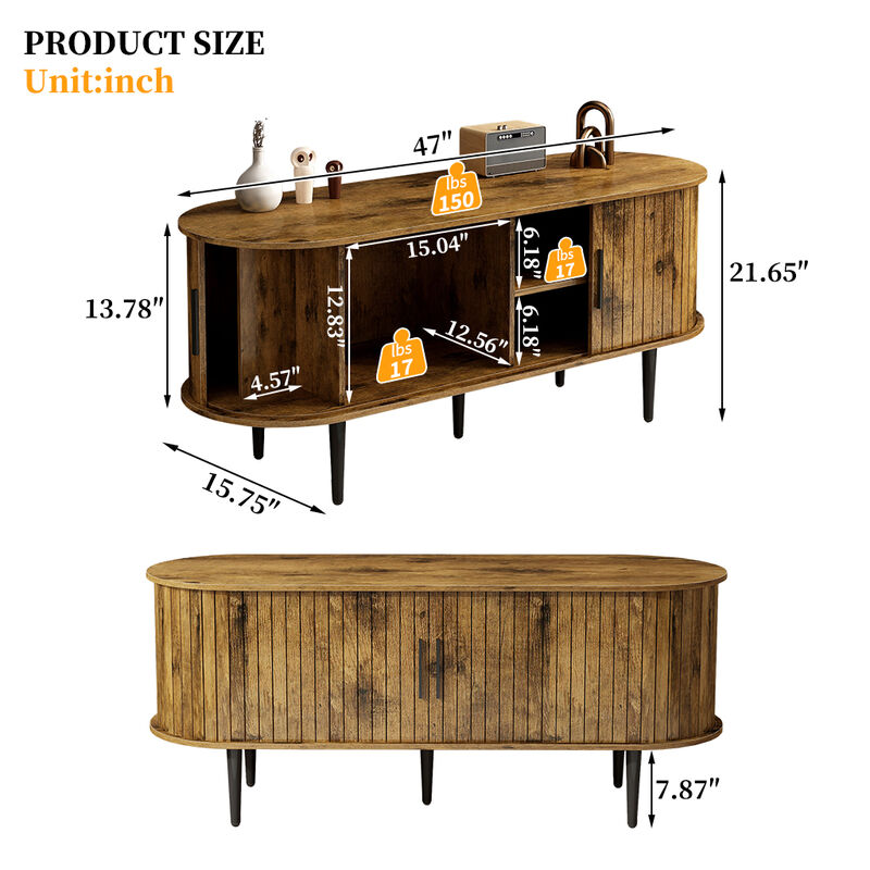Nisku TV Stand image number 4
