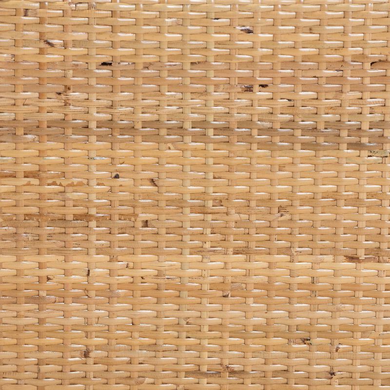 bali & pari Jaylyn Bohemian Natural Rattan Dining Chair