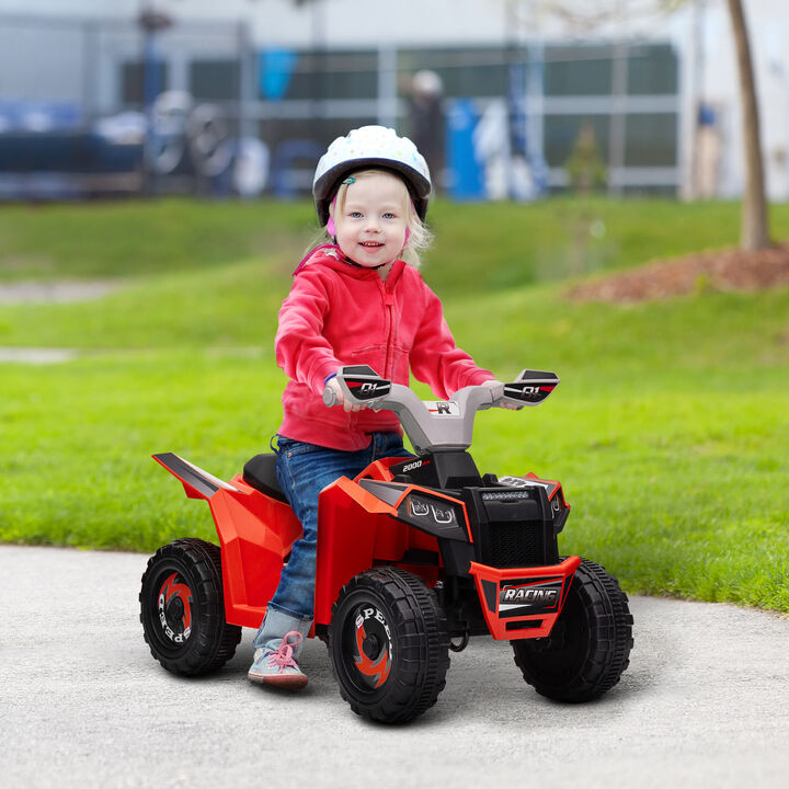 BreeBe 6V Electric Toy Car with Forward Backward, Wear-Resistant Wheels