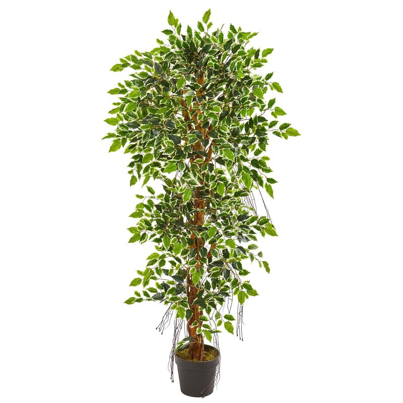 Nearly Natural 5-ft Elegant Ficus Artificial Tree