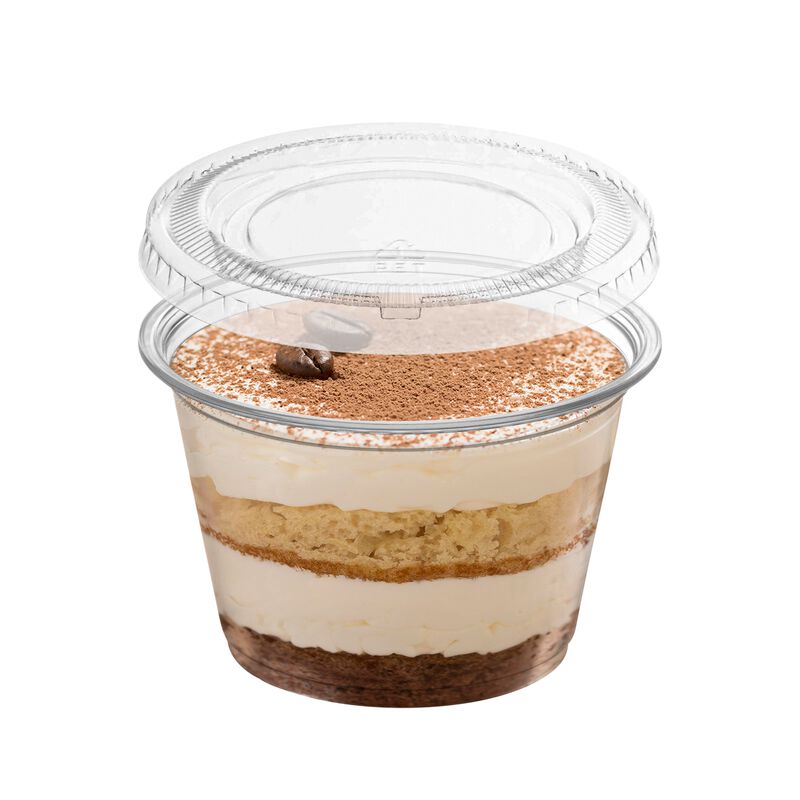 1oz Clear Plastic Souffle Cups with Lids (2500 Sets) image number 2