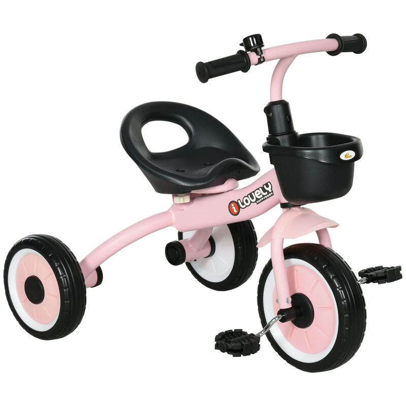 BreeBe Kids Adjustable Tricycle with Bell & Basket image number 0