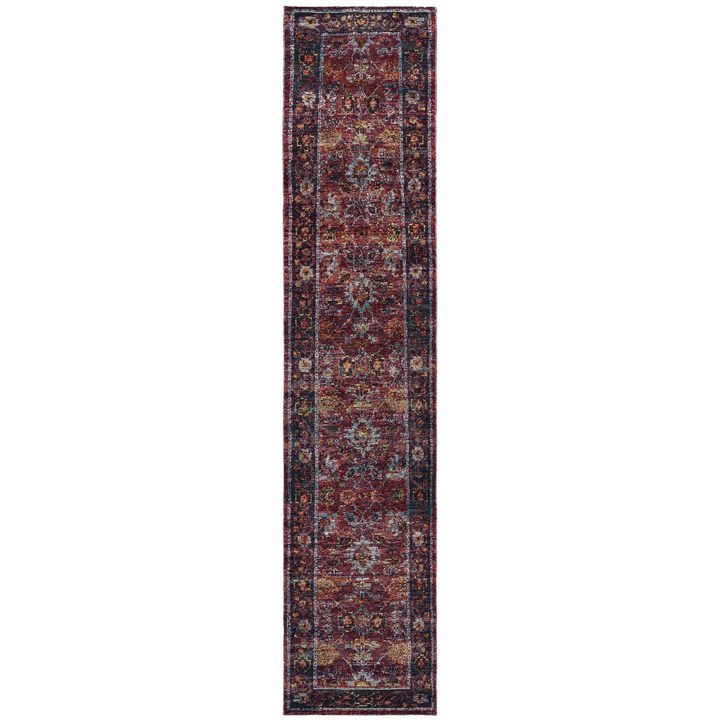 HomeRoots Oriental Runner Rug