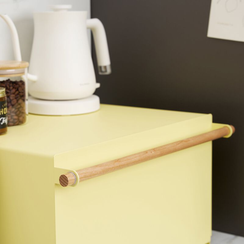 Bread Box - Steel + Wood image number 3