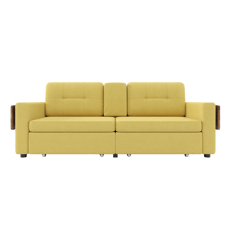 Pismeg  Pull-Out Storage Drawers Loveseat image number 0