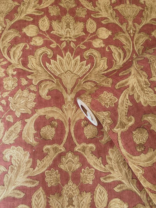 Elegance Damask Red Wallpaper DWP0354-06