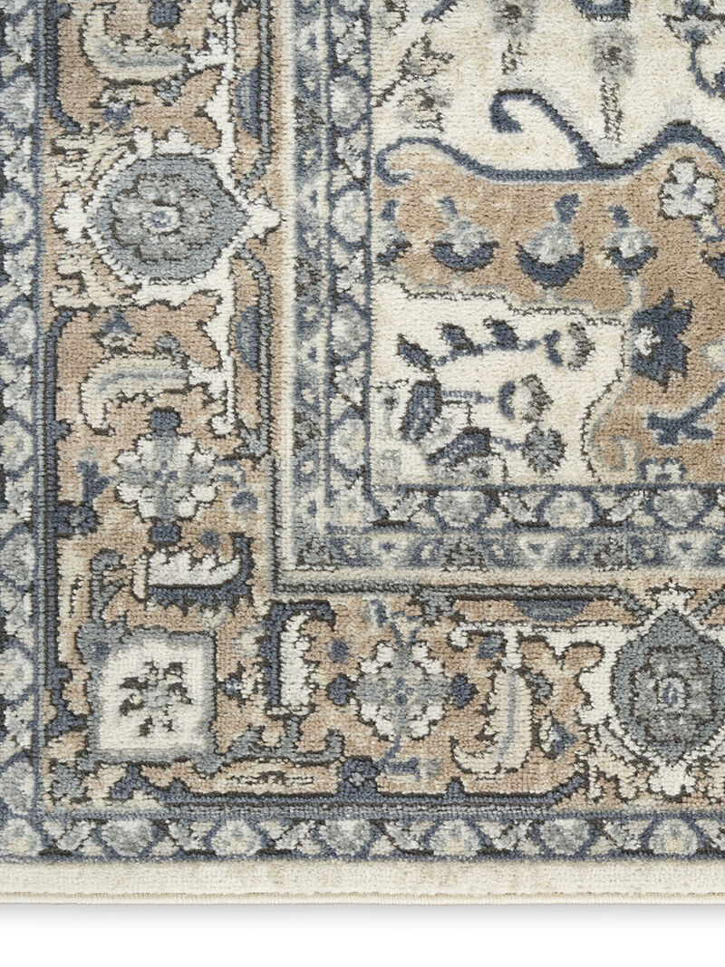 Quarry QUA18 Ivory/Taupe 6' x 9' Rug