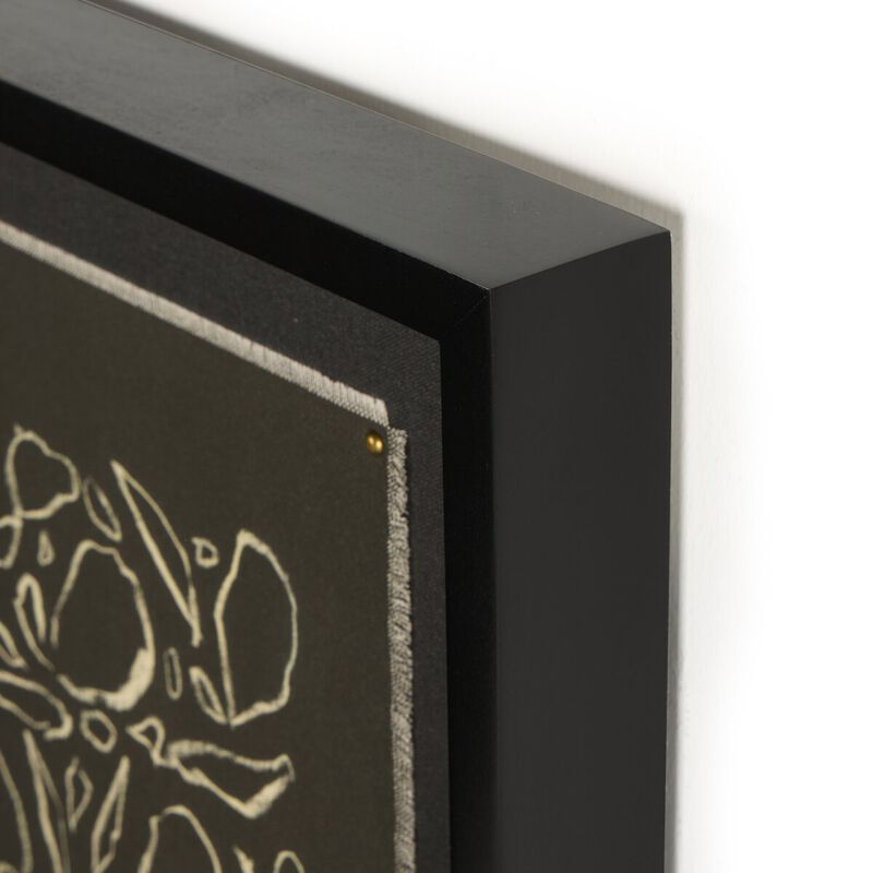 Cream On Black Glimmer by Laurel-Dawn Latshaw image number 2