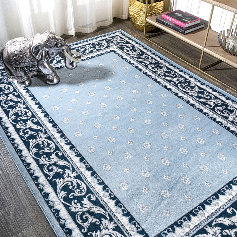 Acanthus French Border Area Rug
