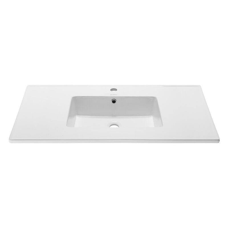 Voltaire 37 Vanity Top Sink with Single Faucet Hole image number 8