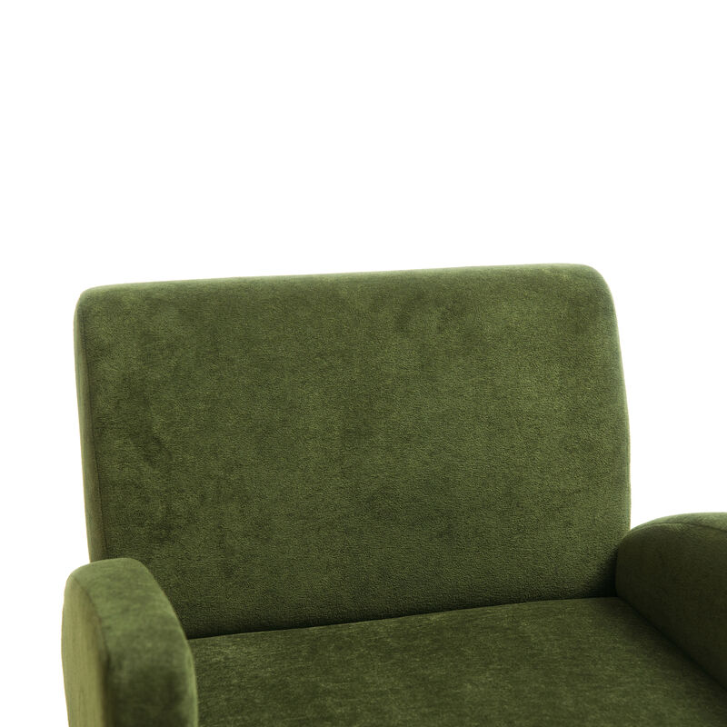 Pumrix Velvet Fabric accent chair image number 7