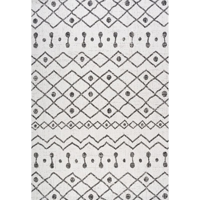 Nokat Tribal Bohemian Indoor/Outdoor Area Rug