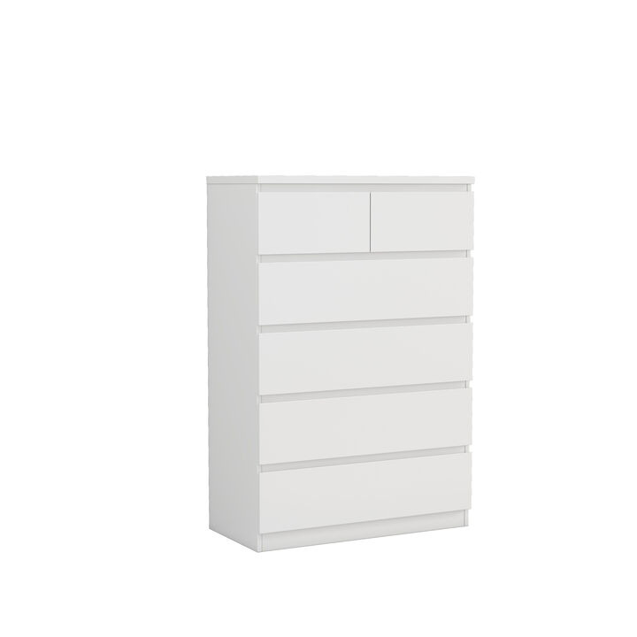 Glalob 2+4 Drawer Dresser