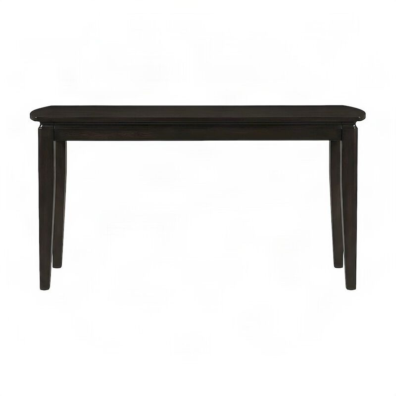 Elm Veneer Sofa Table with Solid Poplar Frame, Console Entry Table image number 1
