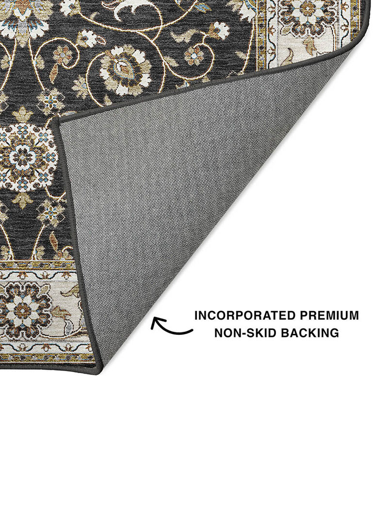 Hatay HY1 Black 3' x 5' Rug