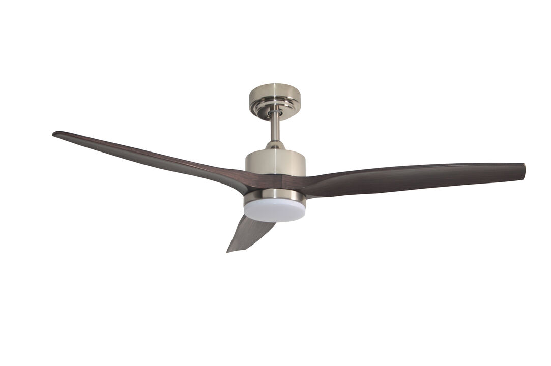 ENLIGHT 52" Smart DC Ceiling Fan with Light, Matter Smart Home Integration, CCT and Dimmable LED, 3 Blades, Indoor Rated