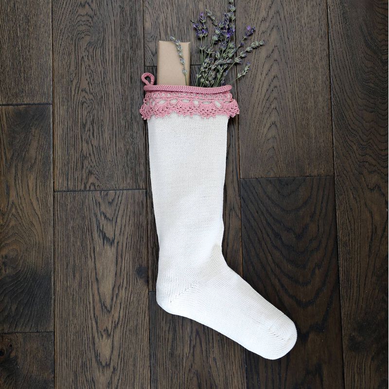 Boho Stocking - Rose image number 4