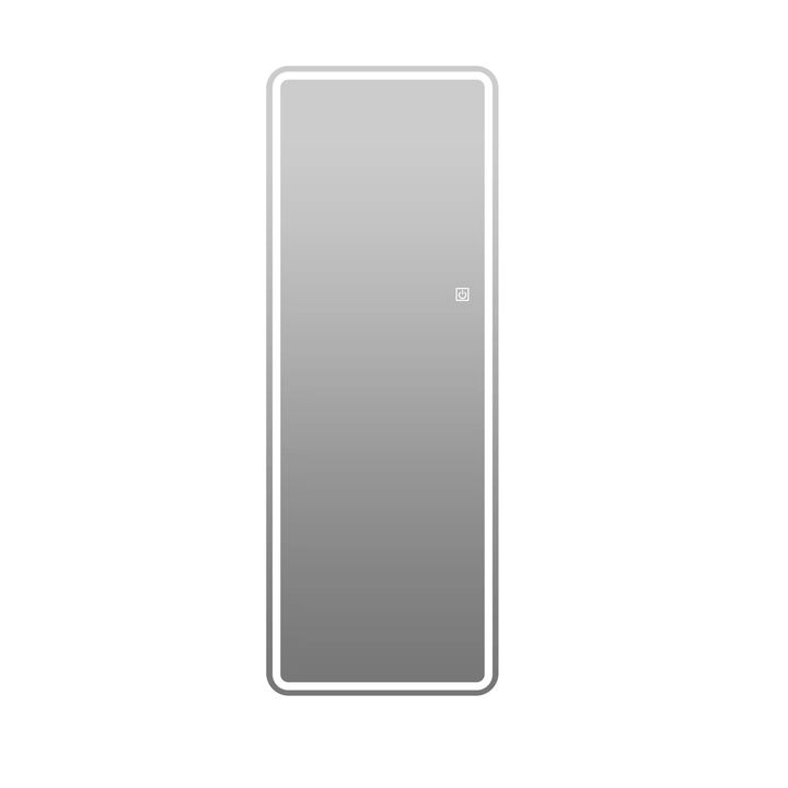 ELEMENT ACE 65 Inch Full Length LED Floor Mirror Wall Mounted Whole Body Mirror with Dimming Function 3 Adjustable Color Light Modes for Bedroom Dressing Room Living Room