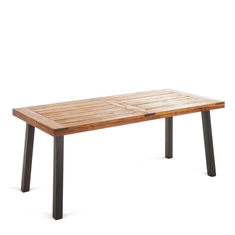Kocen Modern Industrial Style Outdoor Coffee Table image number 0