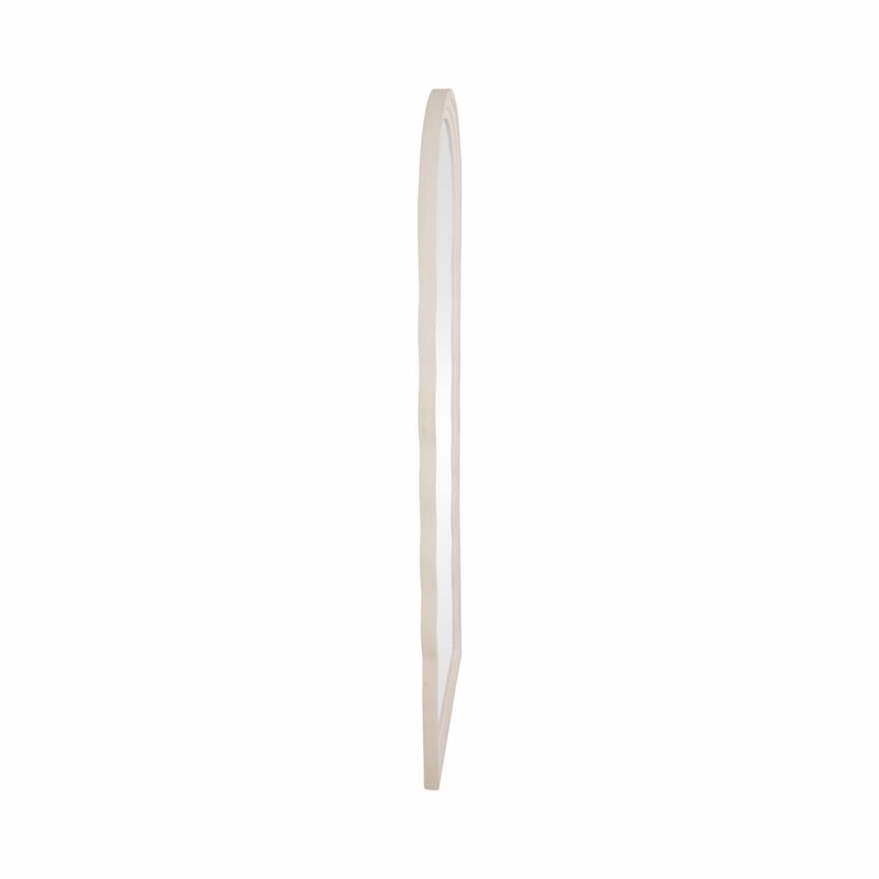 24x64 Layered Curvy Leaner Mirror, White image number 2