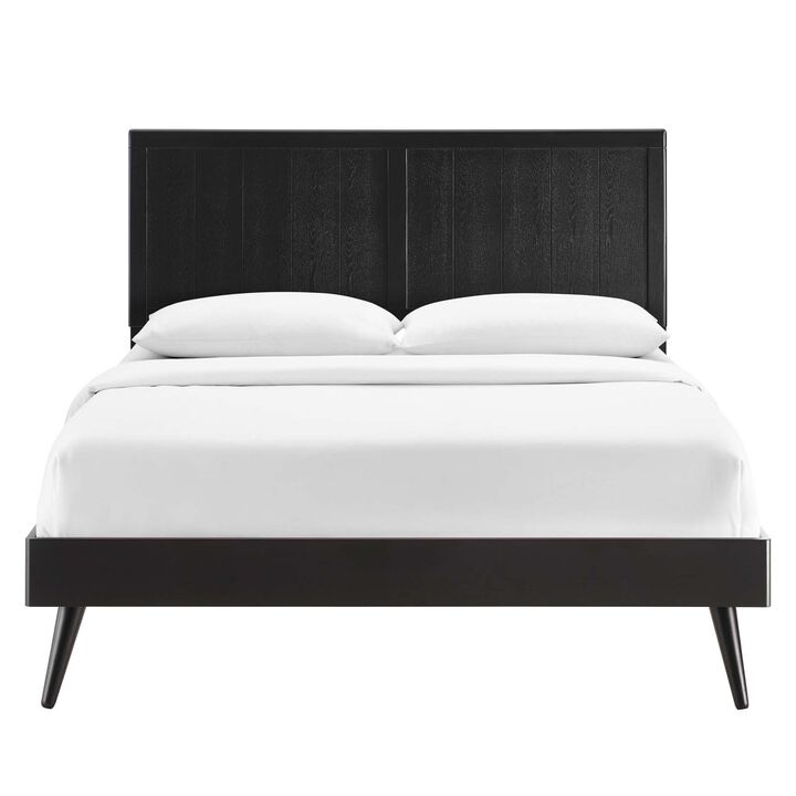 Modway - Alana Full Wood Platform Bed With Splayed Legs