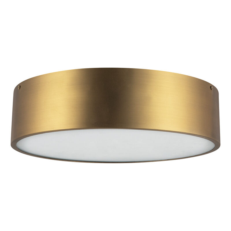 Brisbane 16 in 3 Lights Flush Mount image number 2