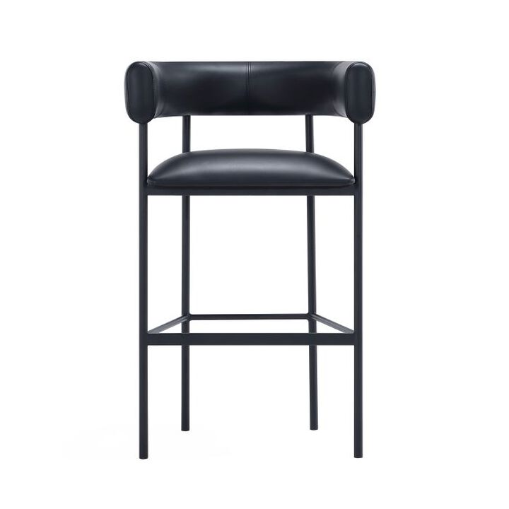 Onda Black Barstool