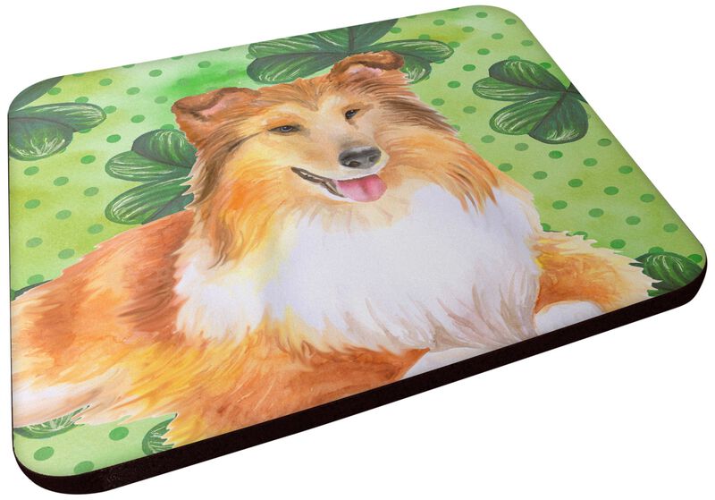 Caroline's Treasures Sheltie St Patrick's Decorative coasters, Multicolor