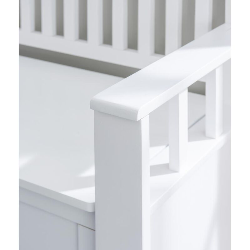 Linon Cynthia Storage Bench White image number 7