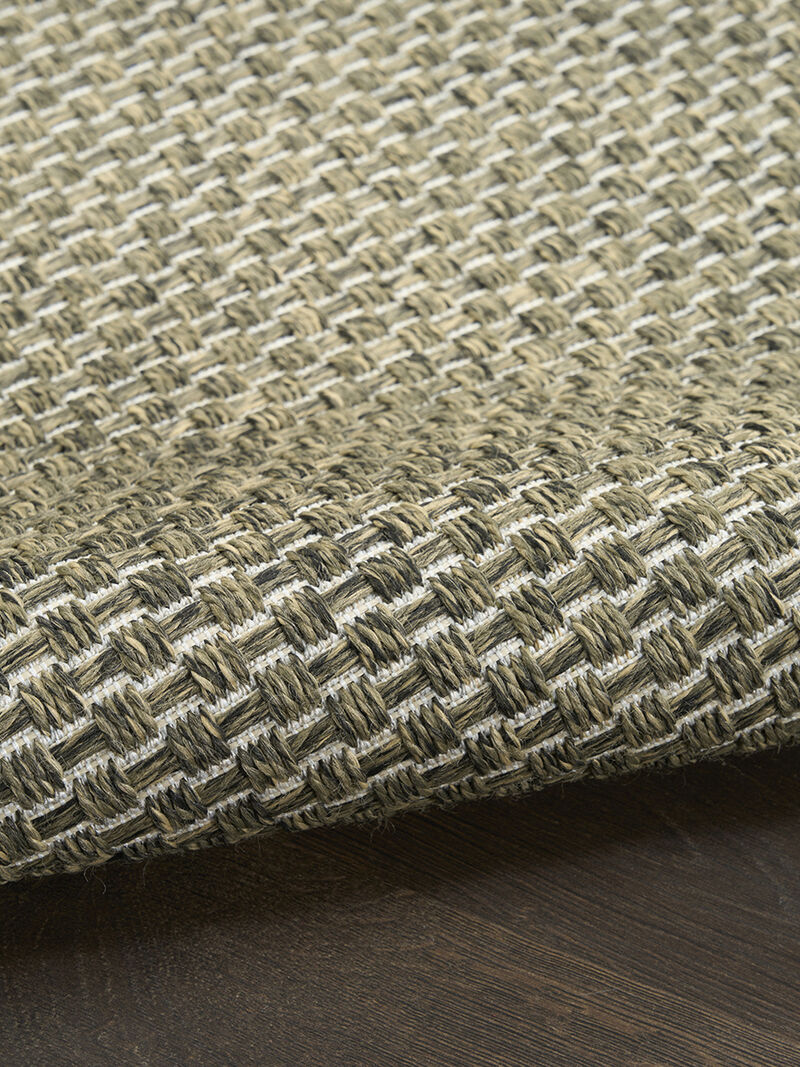 Tulum TLM03 Olive 2'2" x 8' Rug image number 4