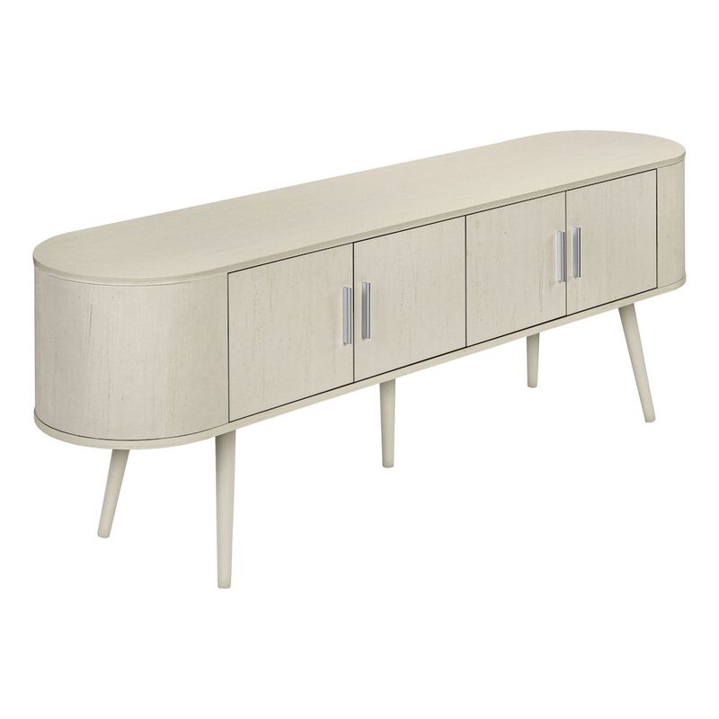 Contemporary Tv Stand in White color