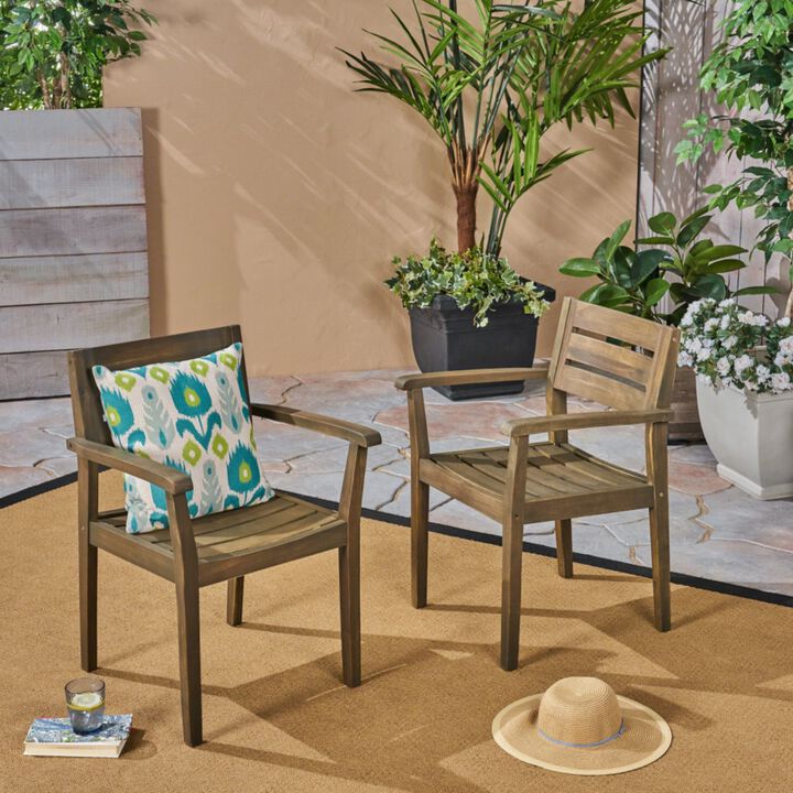 Vubbol 2-Piece Outdoor Patio Armchairs