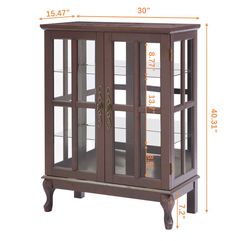 Dudsku Display Cabinet image number 9