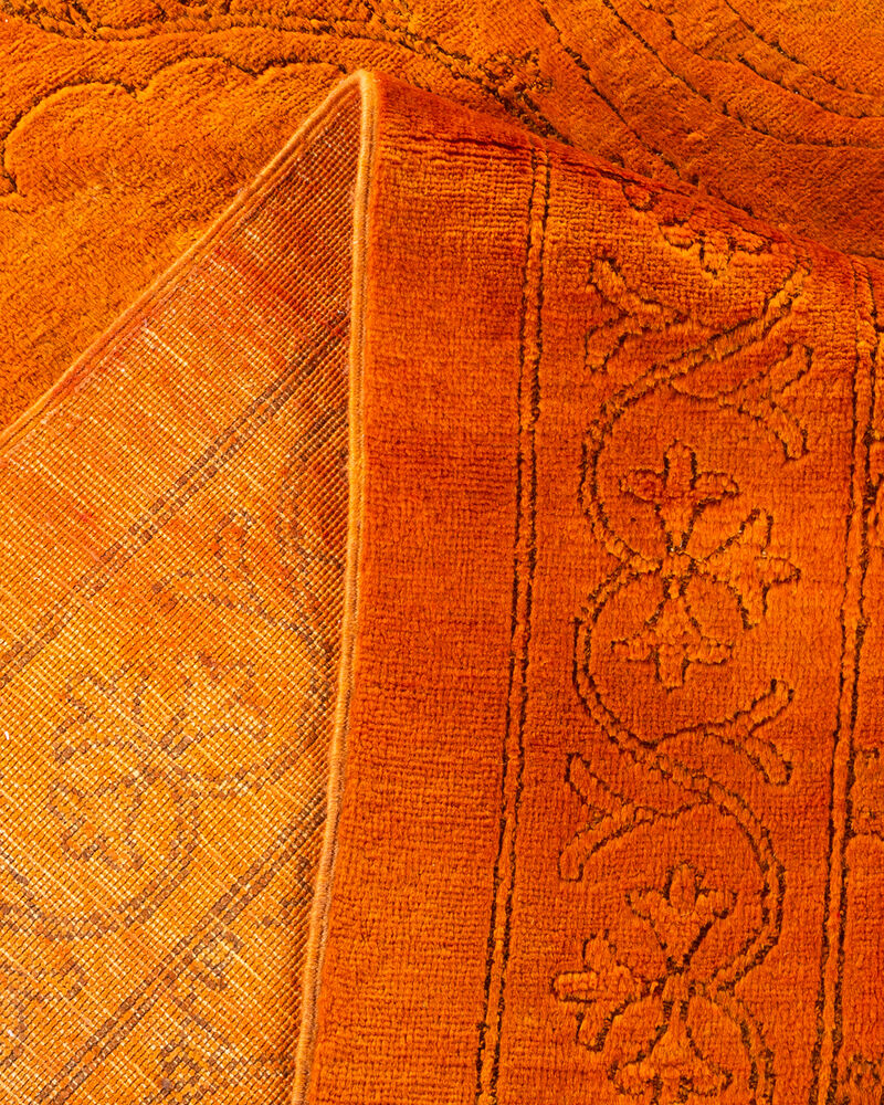 Vibrance, One-of-a-Kind Handmade Area Rug  - Orange, 19' 7" x 11' 10"
