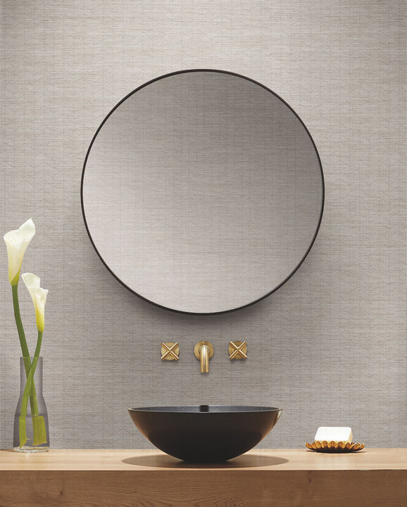 Magnitude Light Grey Chevron Wallpaper