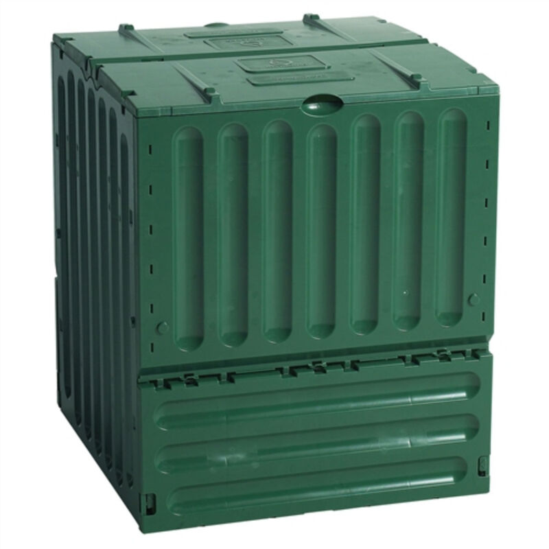 Outdoor Composting 110-Gallon Composter Recycle Plastic Compost Bin