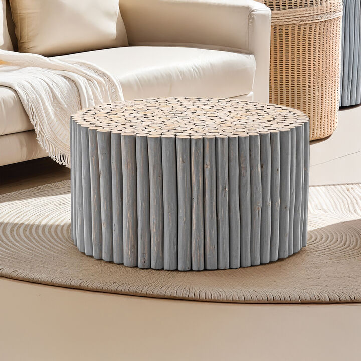 Marelique Wood-Stick Coffee Table