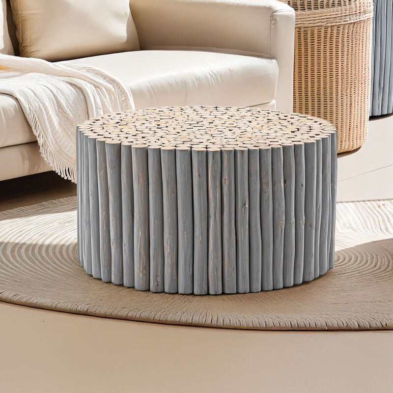 Marelique Wood-Stick Coffee Table image number 1