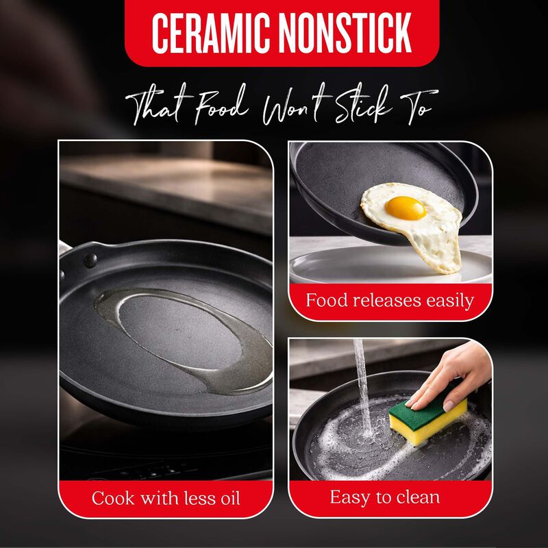 Alva Maestro 10-inch Nonstick Crepe Pan image number 3